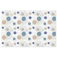 Abstract Geometric Shapes Tissue Wrapping Paper