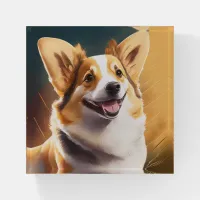 I Love My Corgi | Cute Dog Owner's Paperweight