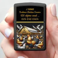 Sunrise Leghorn Chickens at Farm Zippo Lighter