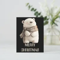 Polar Bear Christmas Card