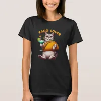 Feline Fiesta With Taco and Drink T-Shirt