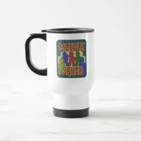 Meeple Squad Fun Boardgamer Buds Slogan Travel Mug