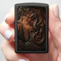 Dragon's Peak Leatherwork Zippo Lighter