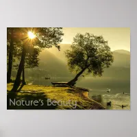 Nature's Beauty | Peaceful Tranquility in Nature Poster