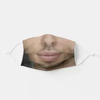 Good Looking Metro Man with Whisker Growth, ZFJ Adult Cloth Face Mask