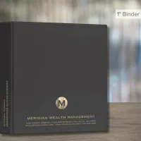 Business Monogram Wealth Management Binder