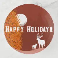 Happy Holidays - Trinket Tray