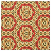 Mosaic Colorful Honeycomb Geometric Pattern Fabric