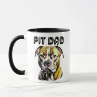 Pit Bull Dad | Dog Lover's  Mug
