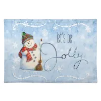 Jolly Snowman ID841 Placemat