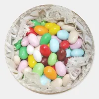 Cute Jelly Beans Candy Easter Stickers