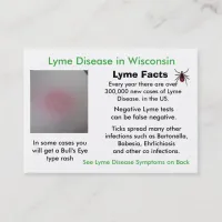 Lyme Disease in Wisconsin Information Cards