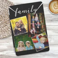 Family Photo Collage Gallery Four Photographs iPad Mini Cover