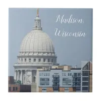 Madison, Wisconsin State Capitol Ceramic Tile