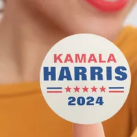 Vote Kamala Harris 2024 Election Round Stickers