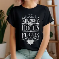 Hocus Pocus Halloween Quote Women's Black T-Shirt