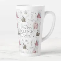 Cozy Home Christmas Pink ID985 Latte Mug