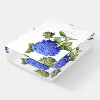 Blue Hydrangea Paperweight