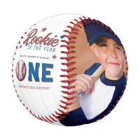 Rookie of the Year Personalized Photo Baseball