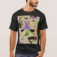 Halloween Vintage Pattern T-Shirt