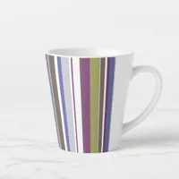 Modern New Season Stripes Latte Mug