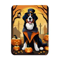 Bernese Mountain Dog Halloween Magnet