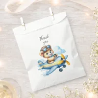 Flying Teddy Bear  Favor Bag