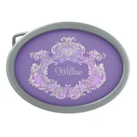 Romantic,Feminine,Personalized  Belt Buckle