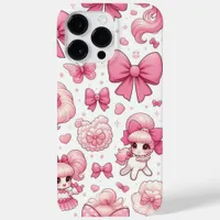 bow and cherry pattern  Case-Mate iPhone 14 pro max case