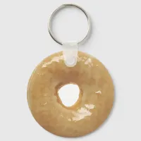 Glazed Doughnut Key Chain