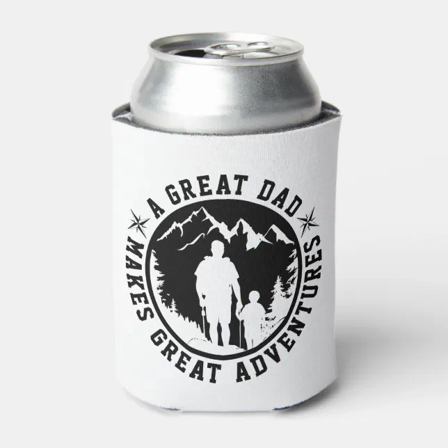 Father & Son Adventure | Father's Day | White Can Cooler