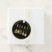 From the Kitchen Utensils Gold on Any Color Favor Tags