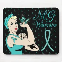 Myasthenia Gravis Awareness Ribbon Mouse Pad