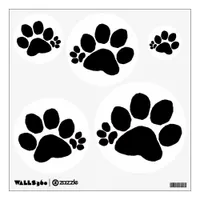 Wall Sticker - Polydactyl Paw Prints