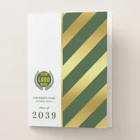 Green School College University Graduation Day Pocket Folder