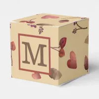 Personalized Autumn Favor Box