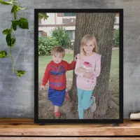 Add your Favorite Kid's Picture to this  Metal Print