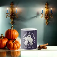 Ghostly Calm Customizable Halloween Coffee Mug