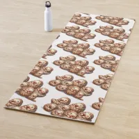 Adorable Anglin' for Cute Cuddling Pangolins Yoga Mat