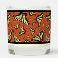 Southwestern Yellow & Red Swallowtail Butterfly  Scented Candle