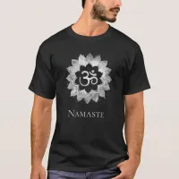 *~* New Age OM Symbol Namaste Lotus Flower Mandala T-Shirt