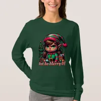 Not Very Merry Christmas Elf T-Shirt