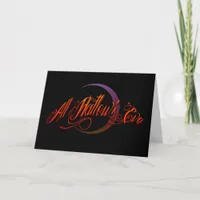 All Hallow's Eve Card