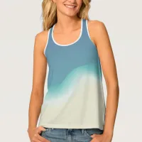 Ocean Beach Themed Tank Top