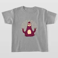 Adorable Sloth Yoga Meditation T-Shirt