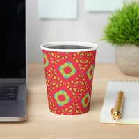 Christmas Holiday Charm Pattern 01 -  Paper Cups