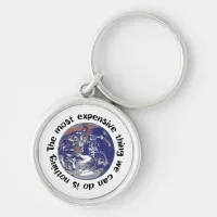 Climate Change Action | Expensive? Keychain