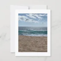 Tropical Island Beach Photography Seascape Postcard