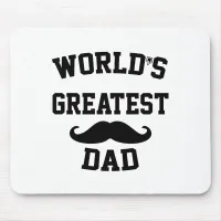 Worlds greatest dad mouse pad