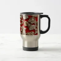 Christmas Gingerbread Cookies Travel Mug